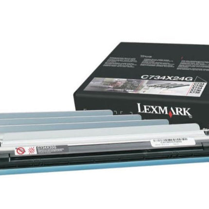 Genuine Lexmark C734X24G Laser Photoconductor 4-Color Kit
