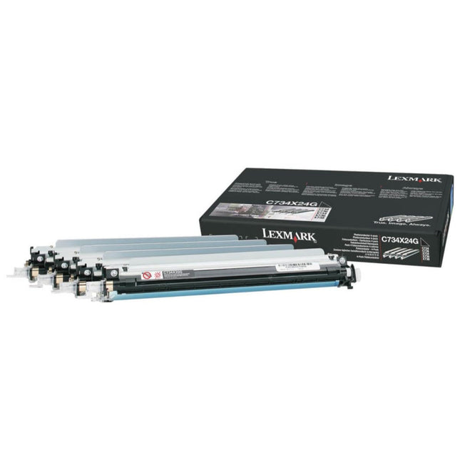 Genuine Lexmark C734X24G Laser Photoconductor 4-Color Kit