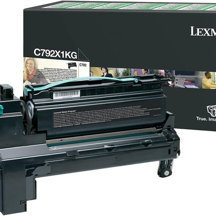 Genuine Lexmark C792X1KG Extra High Yield Black Toner Cartridge
