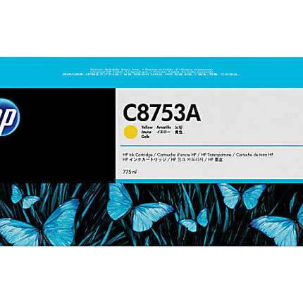 Original HP C8753A Yellow Ink Cartridge
