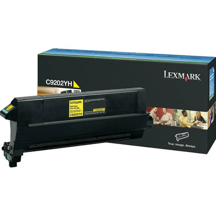 Genuine Lexmark C920 Standard Yield Yellow Toner Cartridge, C9202YH