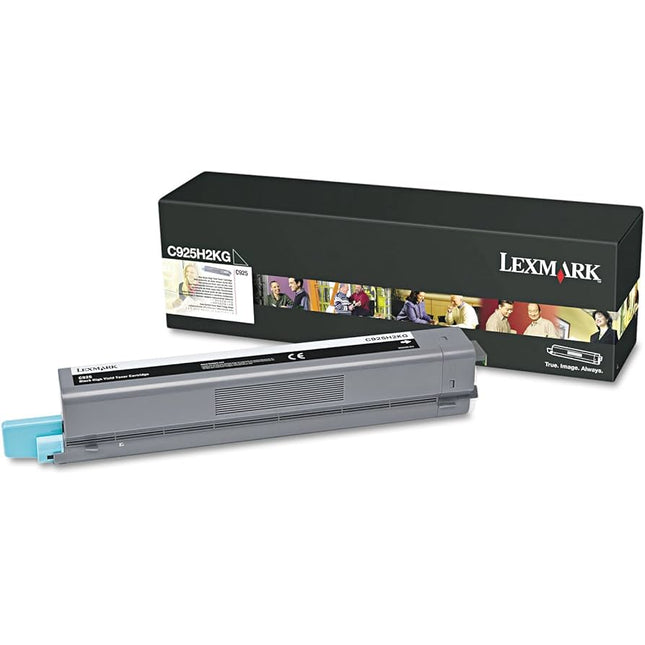 Original  Lexmark C925 High Yield Black Toner Cartridge, C925H2KG