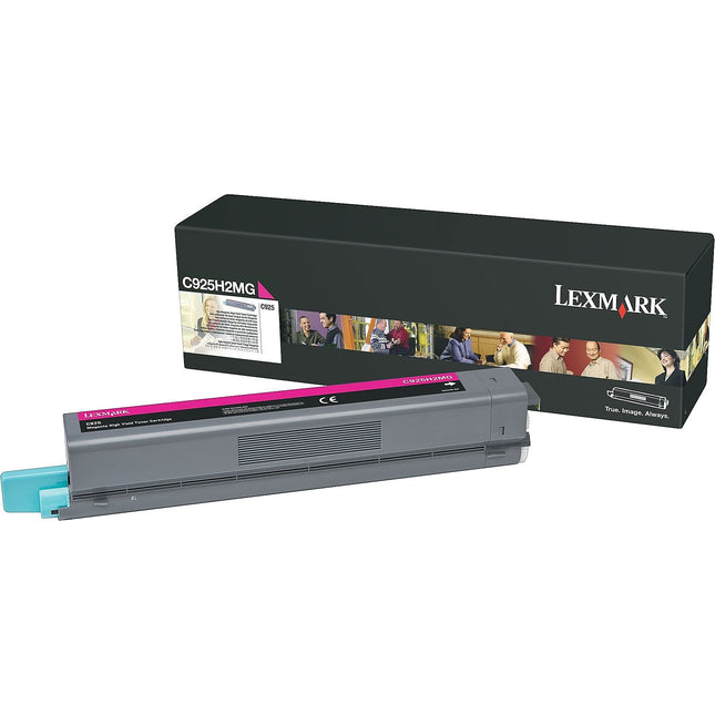 Original Lexmark C925 Magenta High Yield Toner Cartridge, C925H2MG