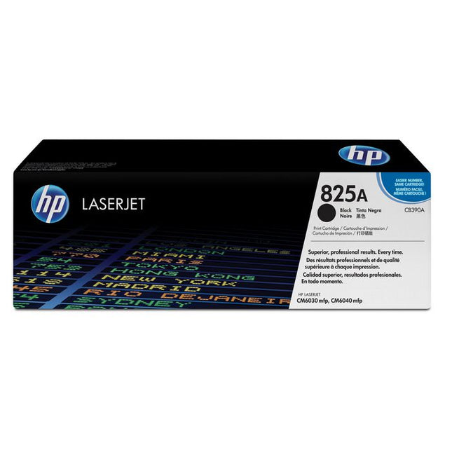 Original HP 825A Standard Yield Black Toner Cartridge, CB390A