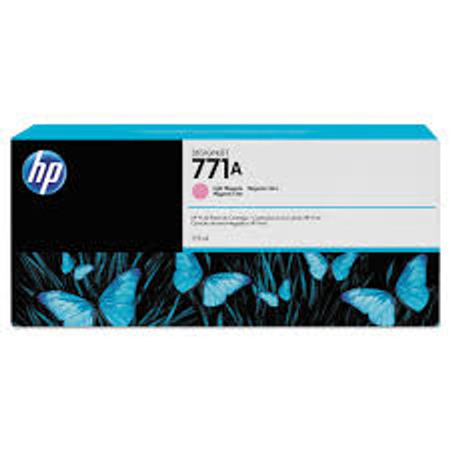 Original HP 771 Standard Yield 775ml Light Magenta Ink Cartridges, CE041A
