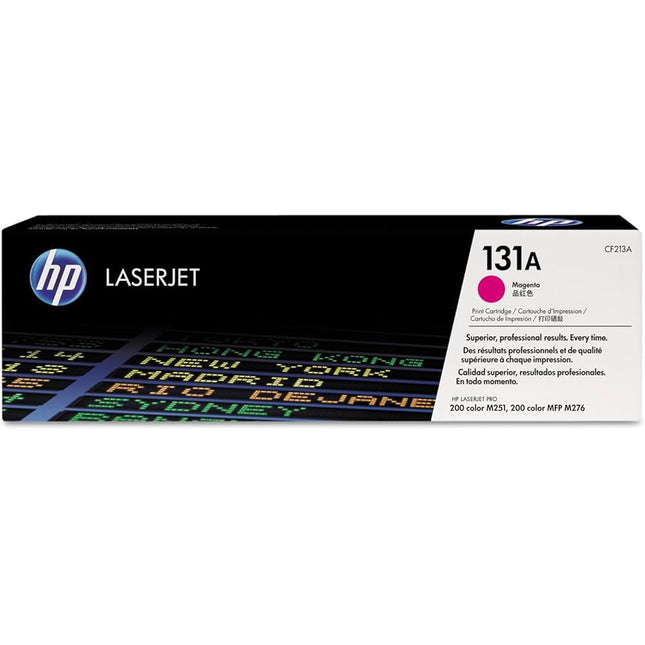 Genuine HP 131A Standard-Yield Magenta Laser Toner Cartridge, CF213A