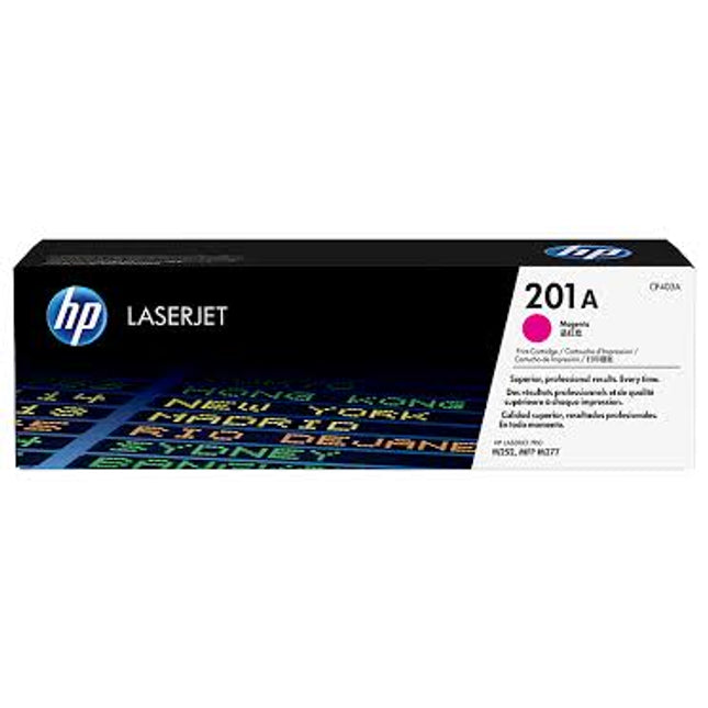 Original HP 201A Standard Yield Magenta Toner Cartridge, CF403A