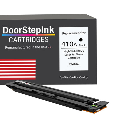 HP 410A High Yield Black LaserJet Toner Cartridge, CF410A
