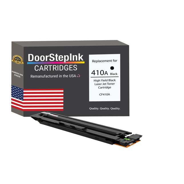 HP 410A High Yield Black LaserJet Toner Cartridge, CF410A