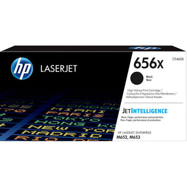 Original HP 656X High Yield Black Ink Cartridge, CF460X