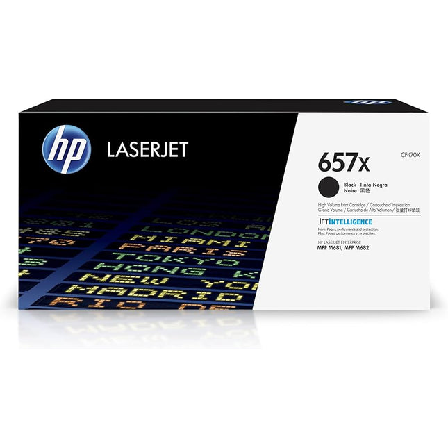 Genuine HP High-Yield Black Toner Cartridge, CF470X