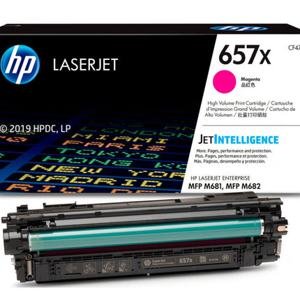 Original HP 657X High Yield Magenta Toner Cartridge, CF473X