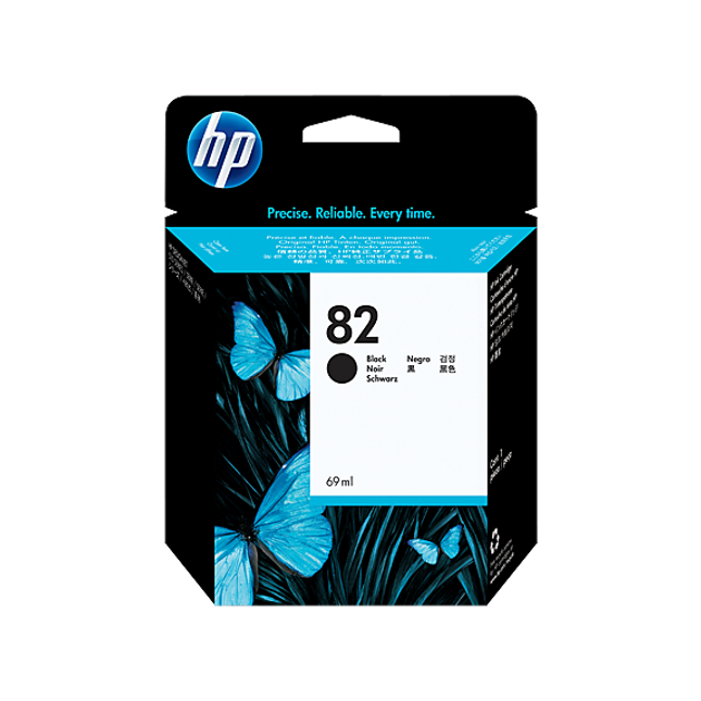 HP 82 69-ml (CH565A) Black Ink Cartridge