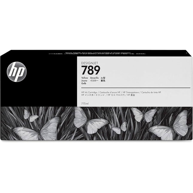 Genuine HP 789 775ml Yellow Latex DesignJet Ink Cartridge, CH618A
