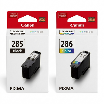 Original Canon CL-286/PG-285 Standard Yield Black and Color Ink Cartridge