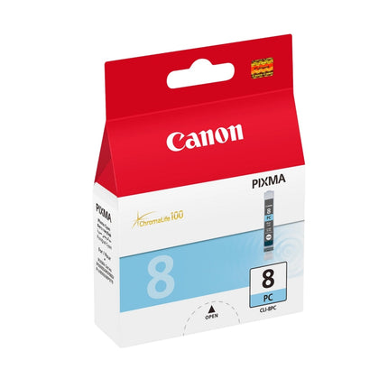 CLI-8 Color Standard Yield Photo Cyan Ink Tank, 0624B002