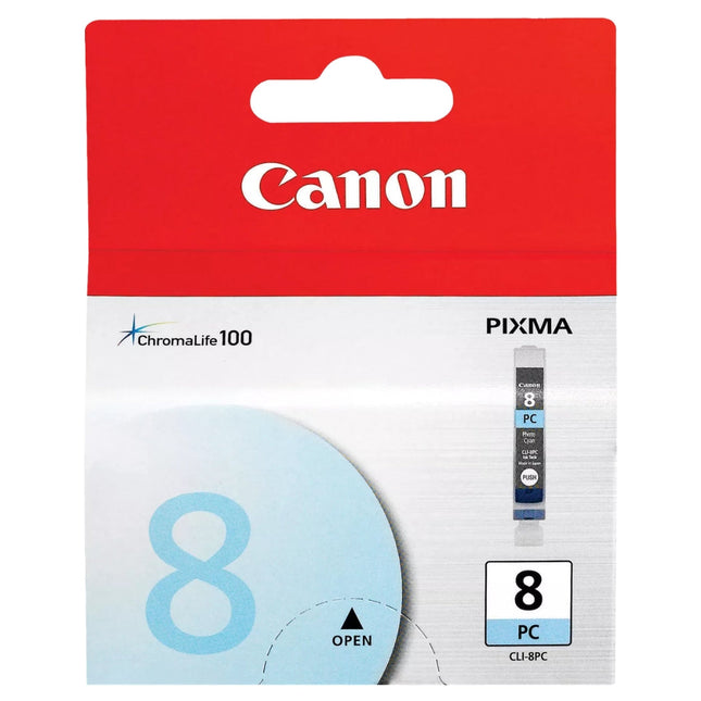 CLI-8 Color Standard Yield Photo Cyan Ink Tank, 0624B002