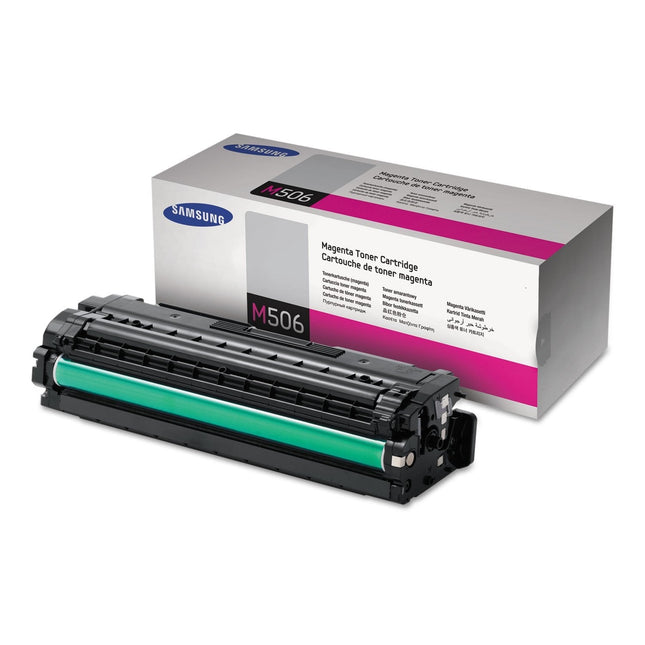 Orignal Samsung M506S Standard Yield Magenta Toner Cartridge, CLT-M506S