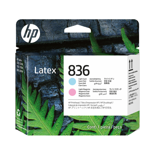 Original HP 881 Light Cyan & Light Magenta printhead, CR329