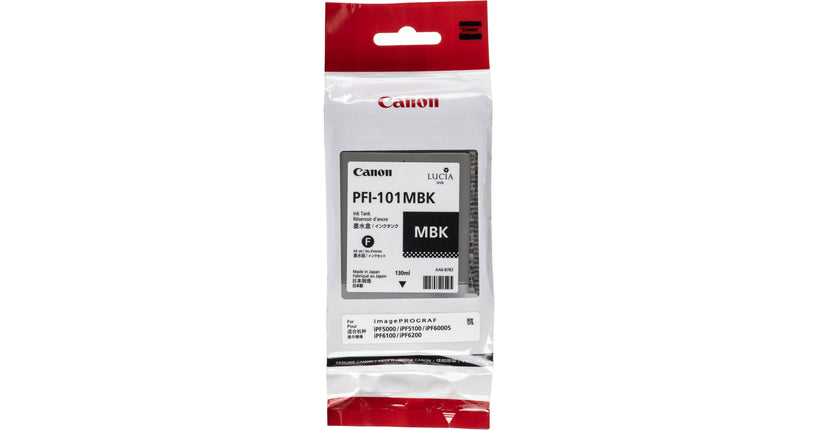 Original Canon PFI-101 130mL Matte Black Ink Cartridge