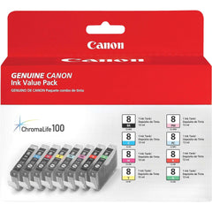 CLI-8 Color Ink Multipack (0620B015) 8 Ink Tanks