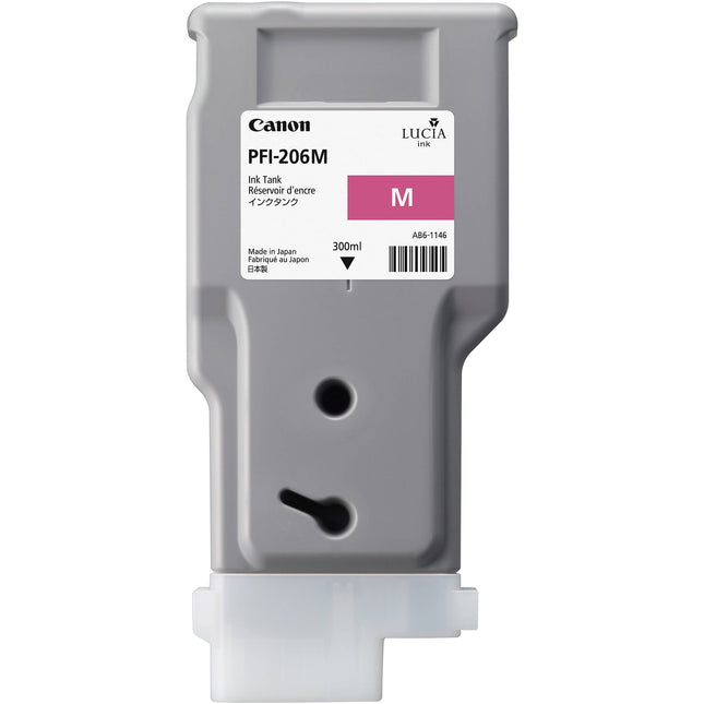 Original Canon PFI-206 300mL Magenta Ink Cartridge