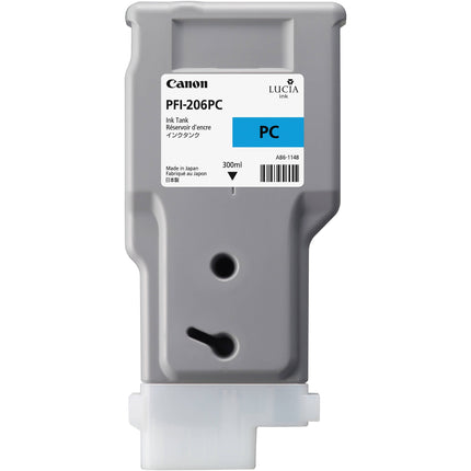Original Canon PFI-206 300mL Photo Cyan Ink Cartridge