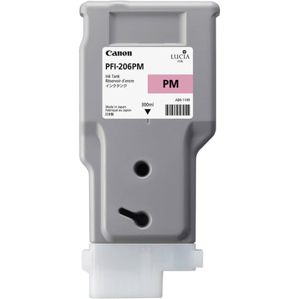 Original Canon PFI-206 300mL Photo Magenta Ink Cartridge