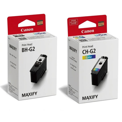 Original Canon CH-G2 BH-G2 Standard Size Black And Color Inkjet Printer, 6160C002, 6161C002