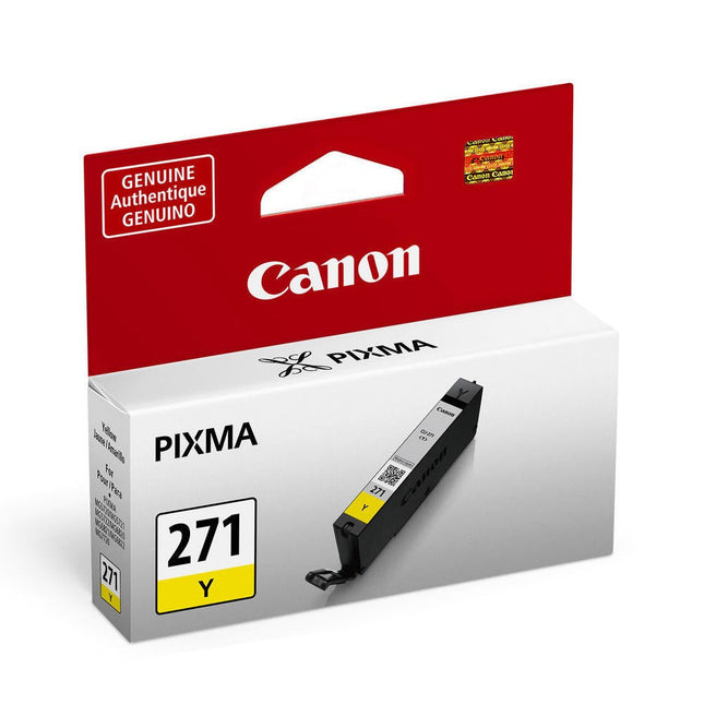 Original Canon CLI-271 Standard Yield Yellow Ink Cartridge