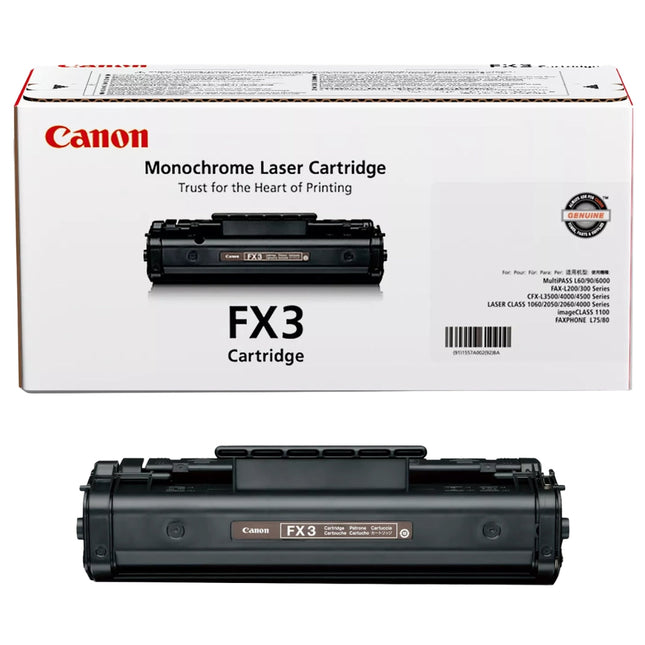 Canon FX-3 Original Black Toner Cartridge 1557A002BA