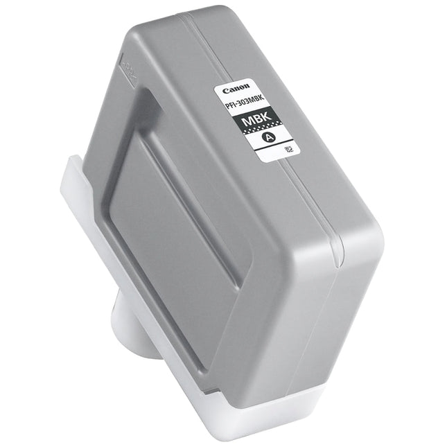 Canon PFI-303MBK Standard-Yield Matte Black Ink Cartridge, 2957B001AA