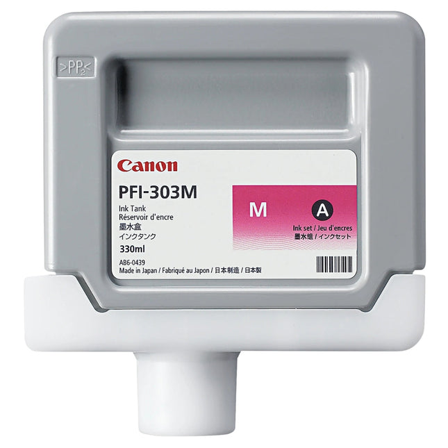 Canon PFI-303 330ML Magenta  Ink Cartridge, 2960B001AA