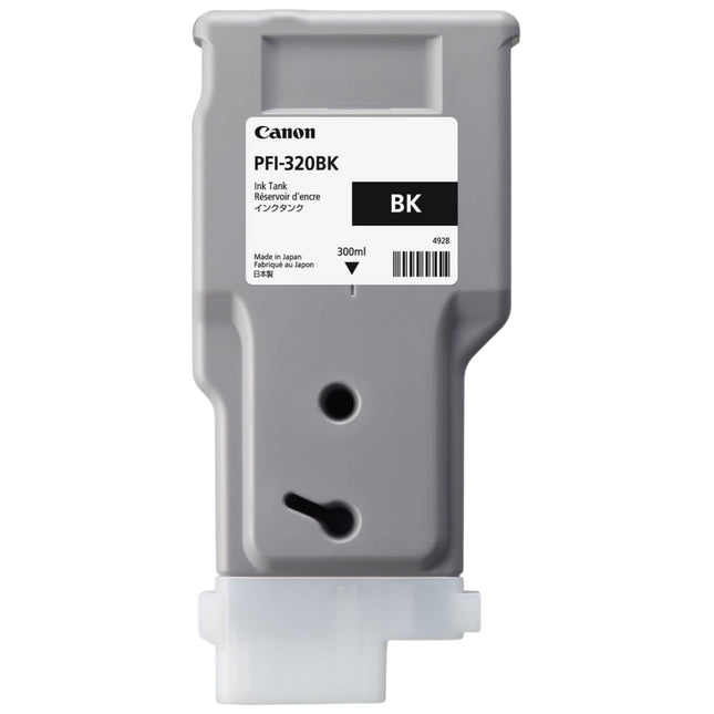 Canon PFI-320BK 300ml High-Yield Black Ink Cartridge, 2890C001