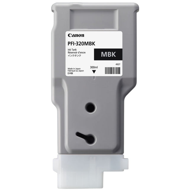 Canon PFI-320MBK 300ml High-Yield Matte Black Ink Cartridge, 2889C001AA
