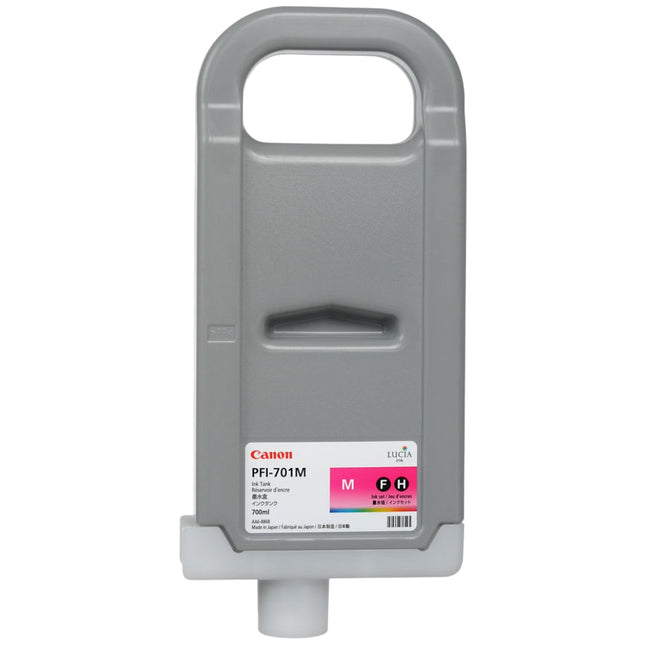 Canon PFI-701 700ml Magenta High Yield Ink Cartridge (0902B001AA)