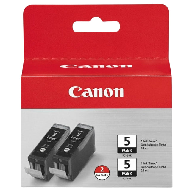 Canon PGI-5BK 2 Black Ink Cartridge (PGI5BK) - 0628B009