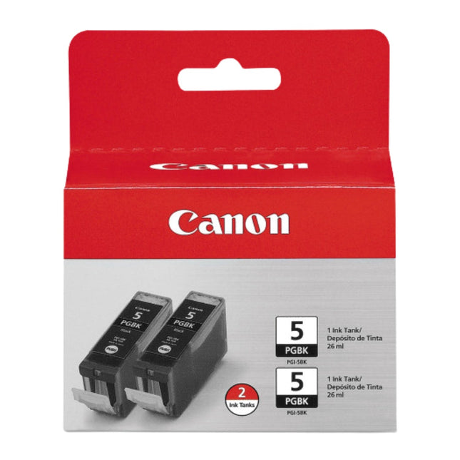 Canon PGI-5BK 2 Black Ink Cartridge (PGI5BK) - 0628B009