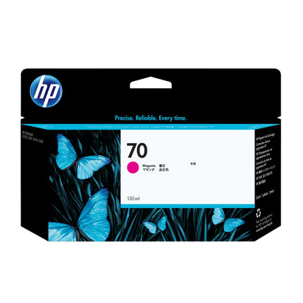 Original HP 70 130-ml (C9453A) Magenta Ink Cartridge