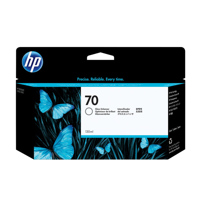Original HP 70 130-ml (C9459A) Gloss Enhancer Ink Cartridge