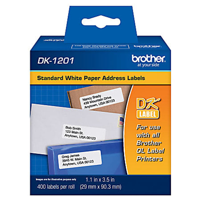 Brother DK1201 Standard Address Labels - 3/Pack