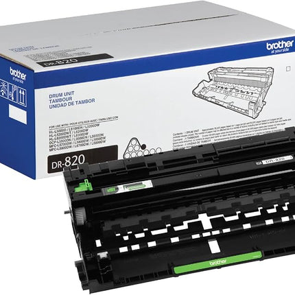 Genuine Brother DR-820 Standard-Yield Black Drum Unit