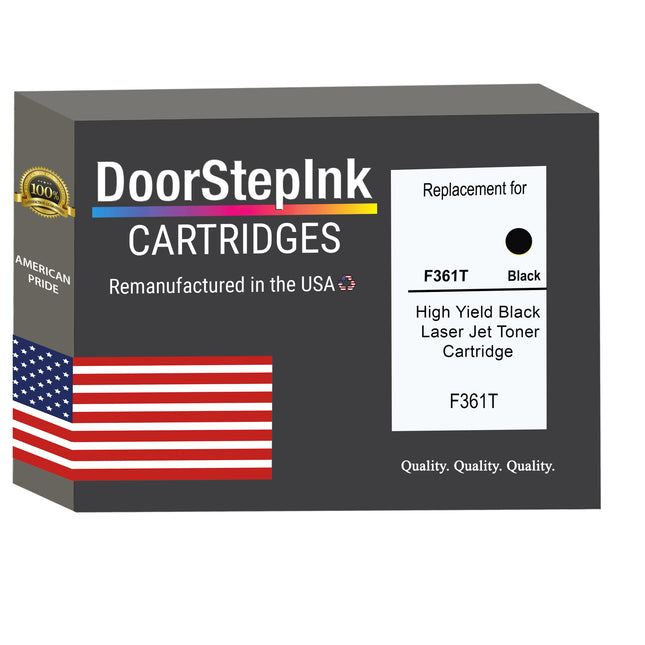 DoorStepInk Brand For Dell F361T High Yield Black Remanufactured in the USA Toner Cartridge,F361T