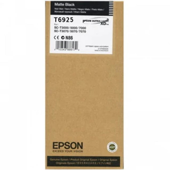 Original Epson T692 Matte Black 110ml Ink Cartridge, T692500