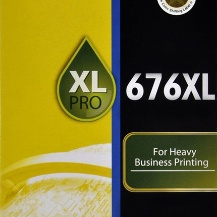 New Epson 676XL Yellow Ink Cartridge