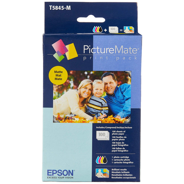 Epson PictureMate T5845 Print Pack, T5845-M