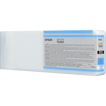 Epson T636 Light Cyan Ink Cartridge, T636500