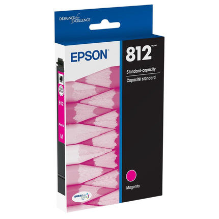 Epson 812 Magenta Standard Yield Ink Cartridge (T812320-S)
