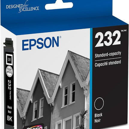 Original Epson T232 Standard Yield Black Ink Cartridge, T232120-S