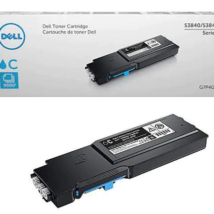 Original Dell S3840/S3845 Standard Yield Cyan Toner Cartridge, G7P4G